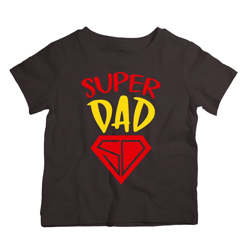 Twinkle Hands - Super Dad T-Shirt - Black