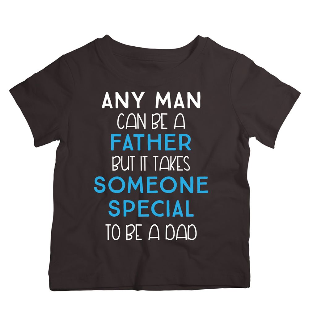 Twinkle Hands - To Be A Dad T-Shirt - Black