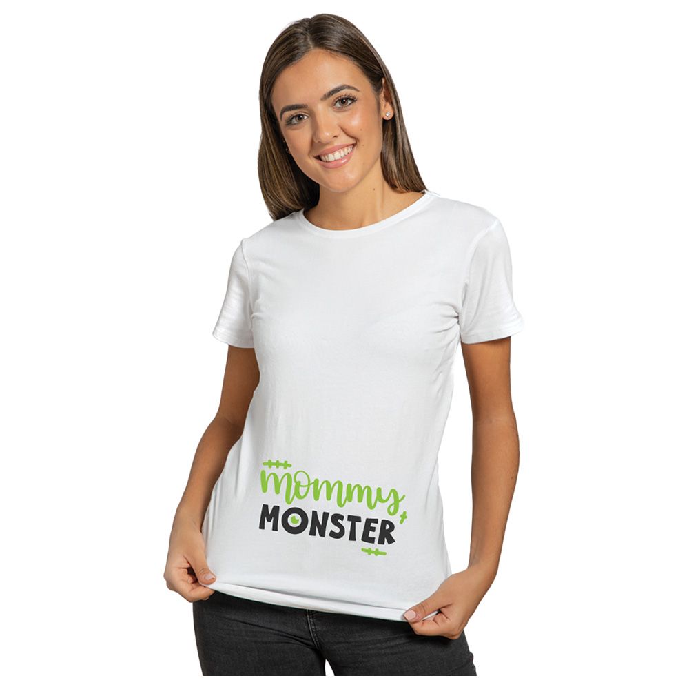 Twinkle Hands - T-Shirt - Mommy Monster - White