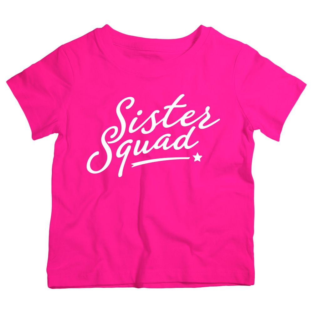 Twinkle Hands - Sister Squad T-Shirt - Pink