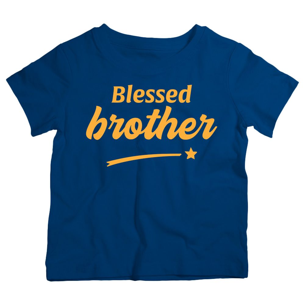 Twinkle Hands - Blessed Brother T-Shirt - Navy