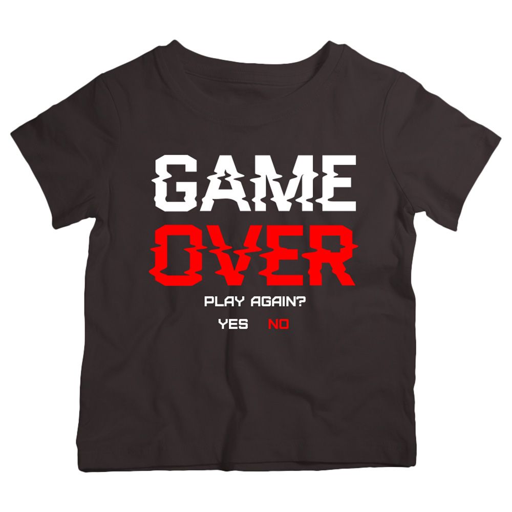 Twinkle Hands - Game Over T-Shirt - Black