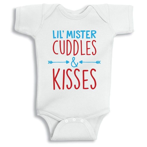 Twinkle Hands - Cuddles and Kisses Baby Onesie