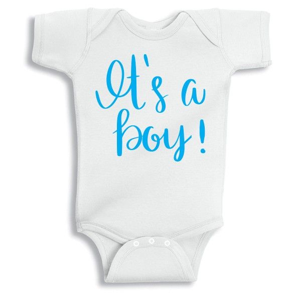 Twinkle Hands - It's a Boy Baby Onesie