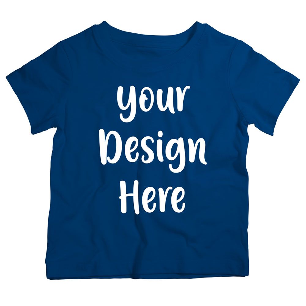 Twinkle Hands - Personalized Cotton T-Shirt - Navy