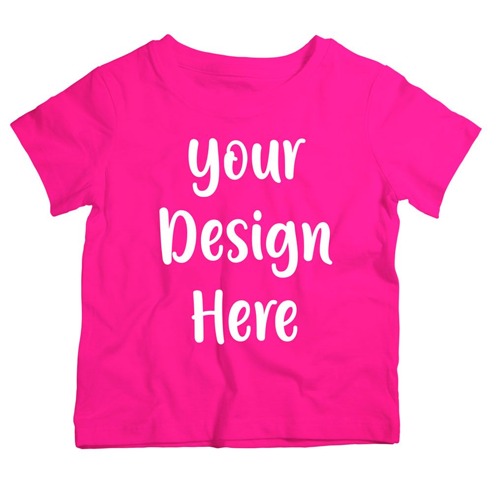 Twinkle Hands - Personalized Cotton T-Shirt - Pink