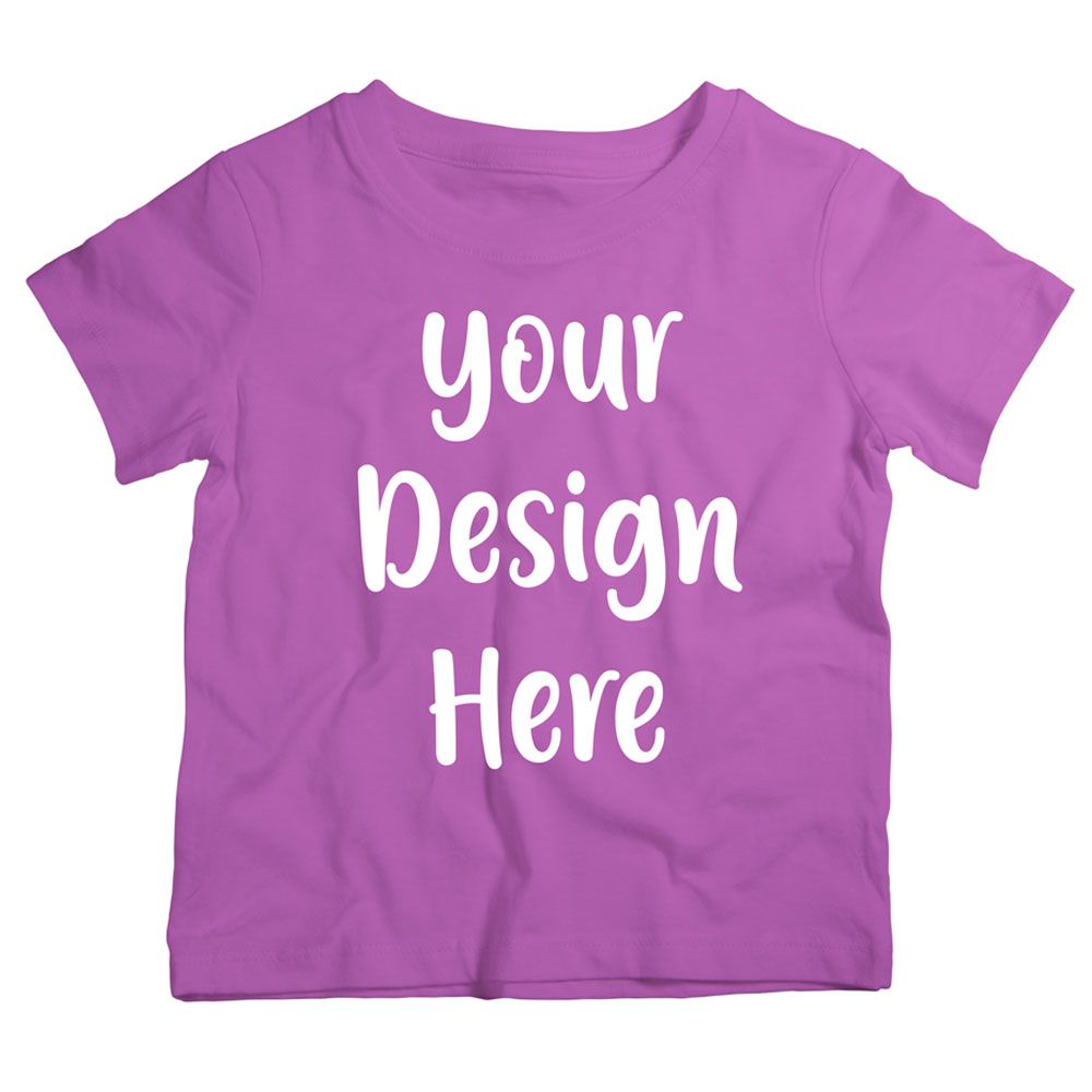 Twinkle Hands - Personalized Cotton T-Shirt - Purple