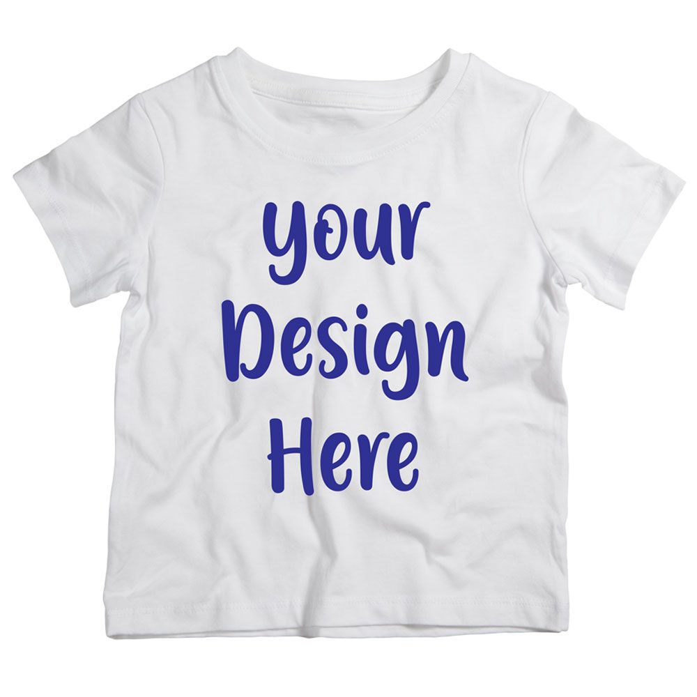 Twinkle Hands - Navy Blue Print Personalized T-Shirt