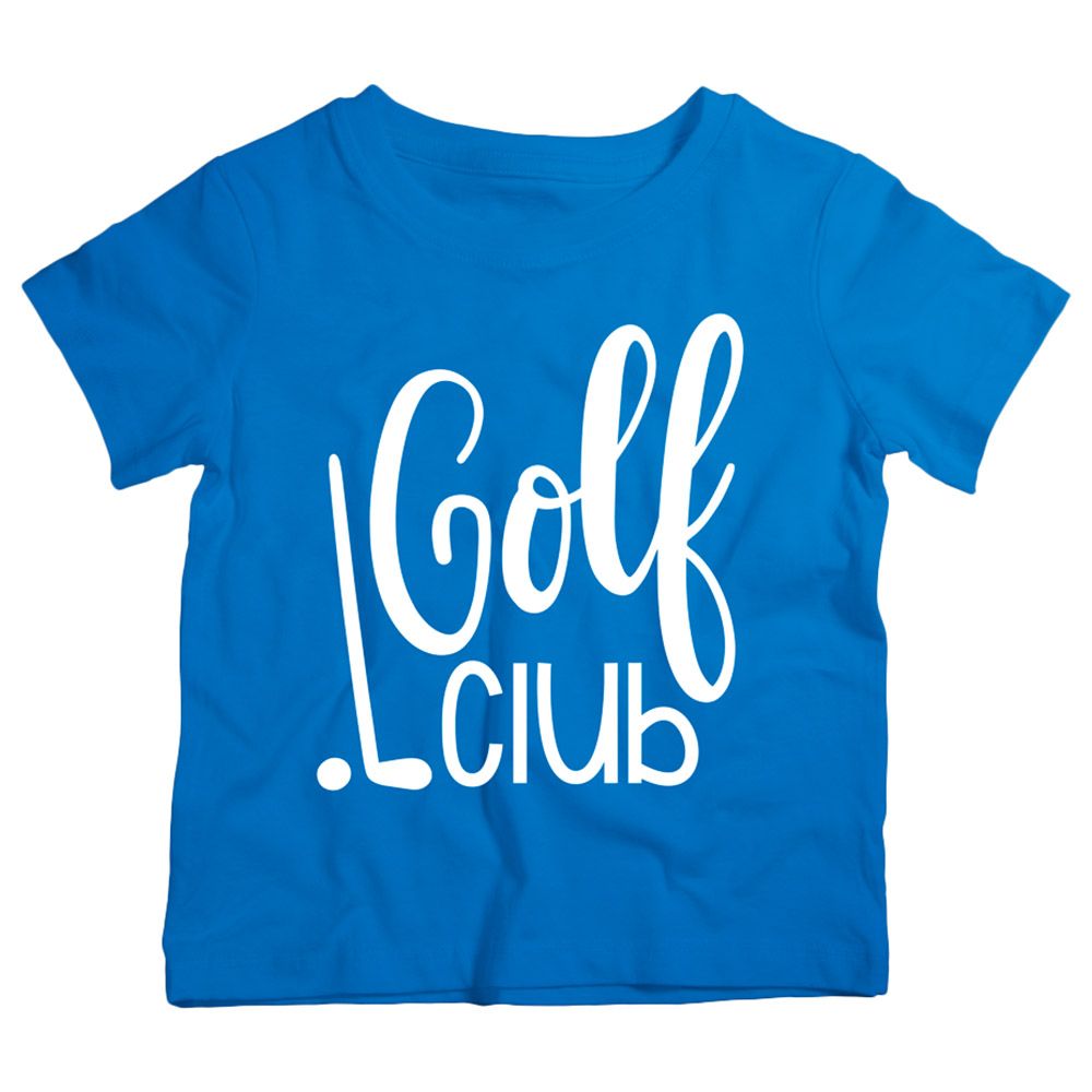 Twinkle Hands - Golf Club T-Shirt - Blue