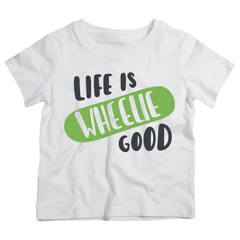 Twinkle Hands - Life Is Good T-Shirt - White