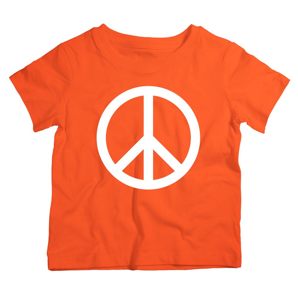 Twinkle Hands - Peace T-Shirt - Orange