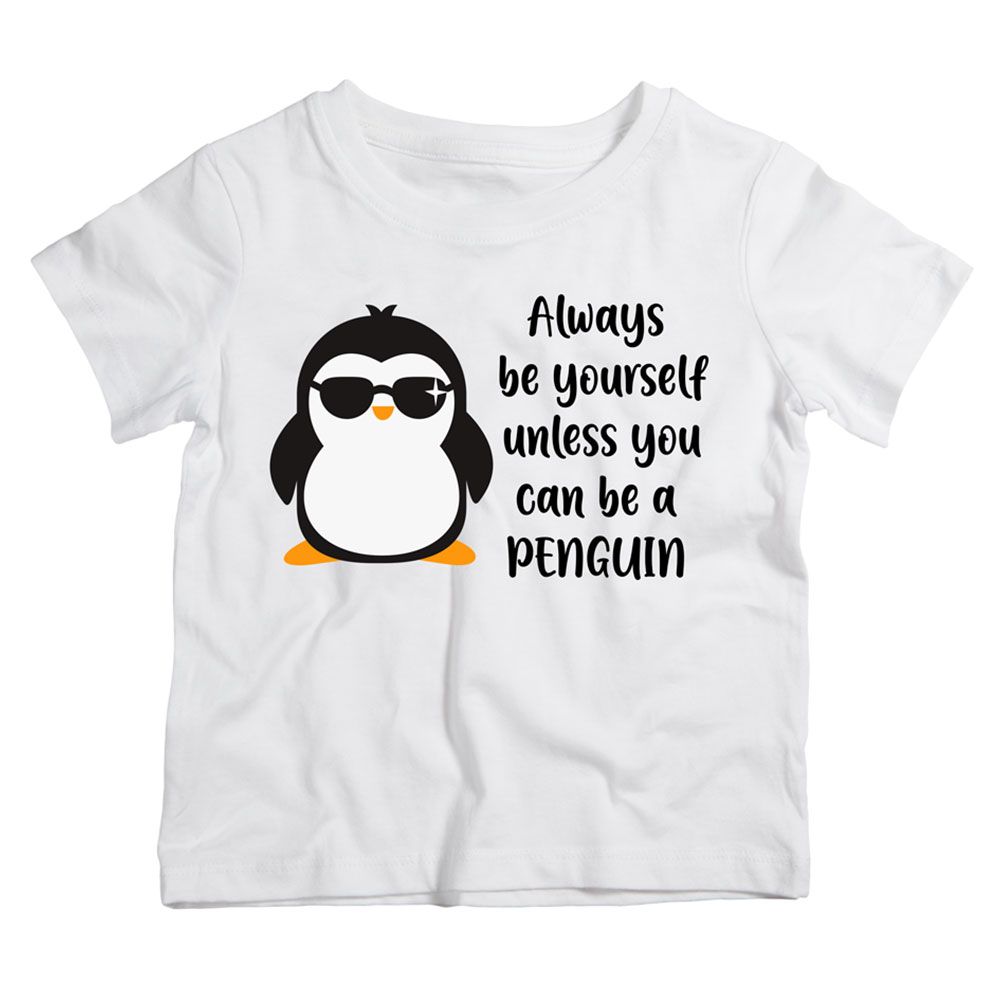 Twinkle Hands - You Can Be A Penguin T-Shirt - White