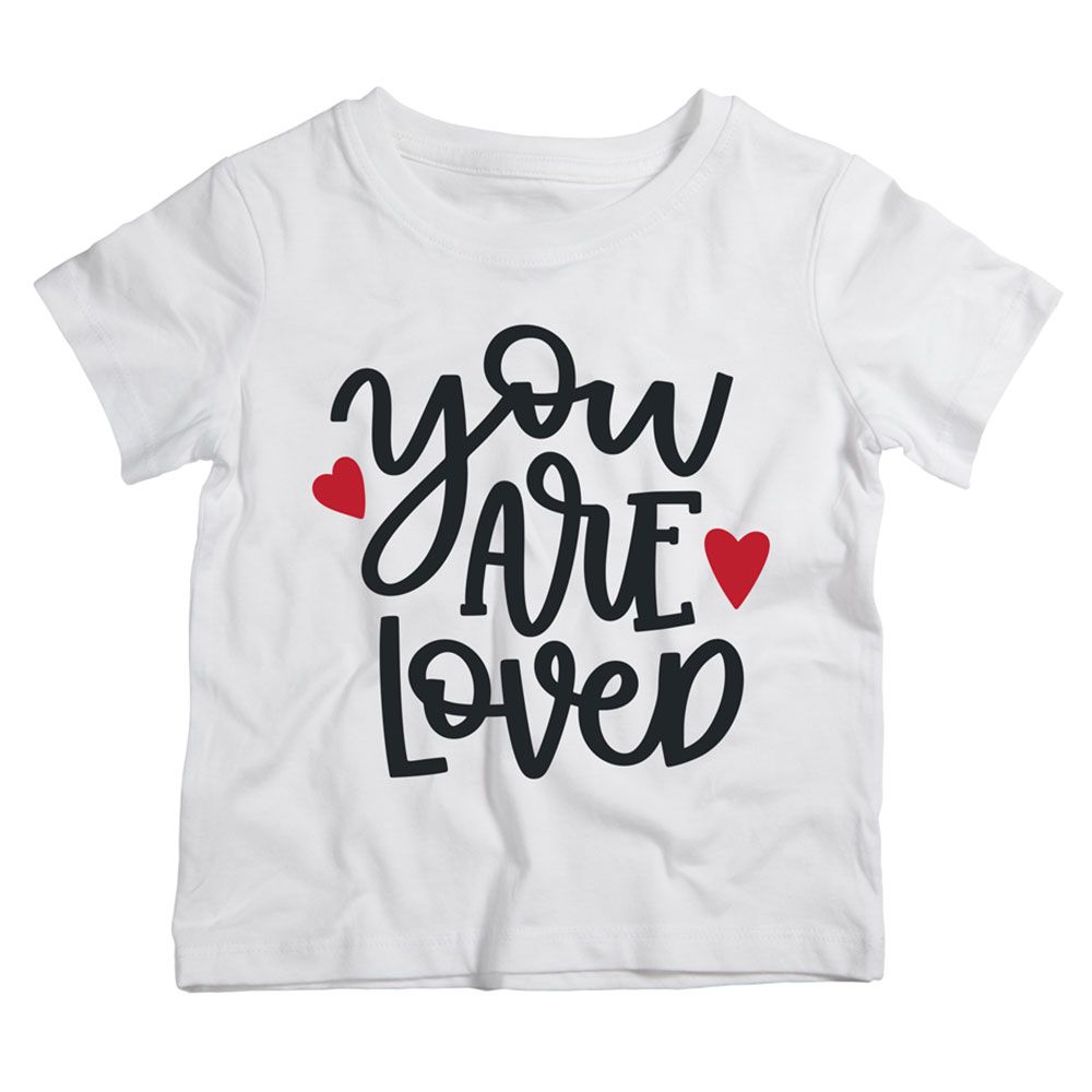 Twinkle Hands - You Are Loved T-Shirt - White