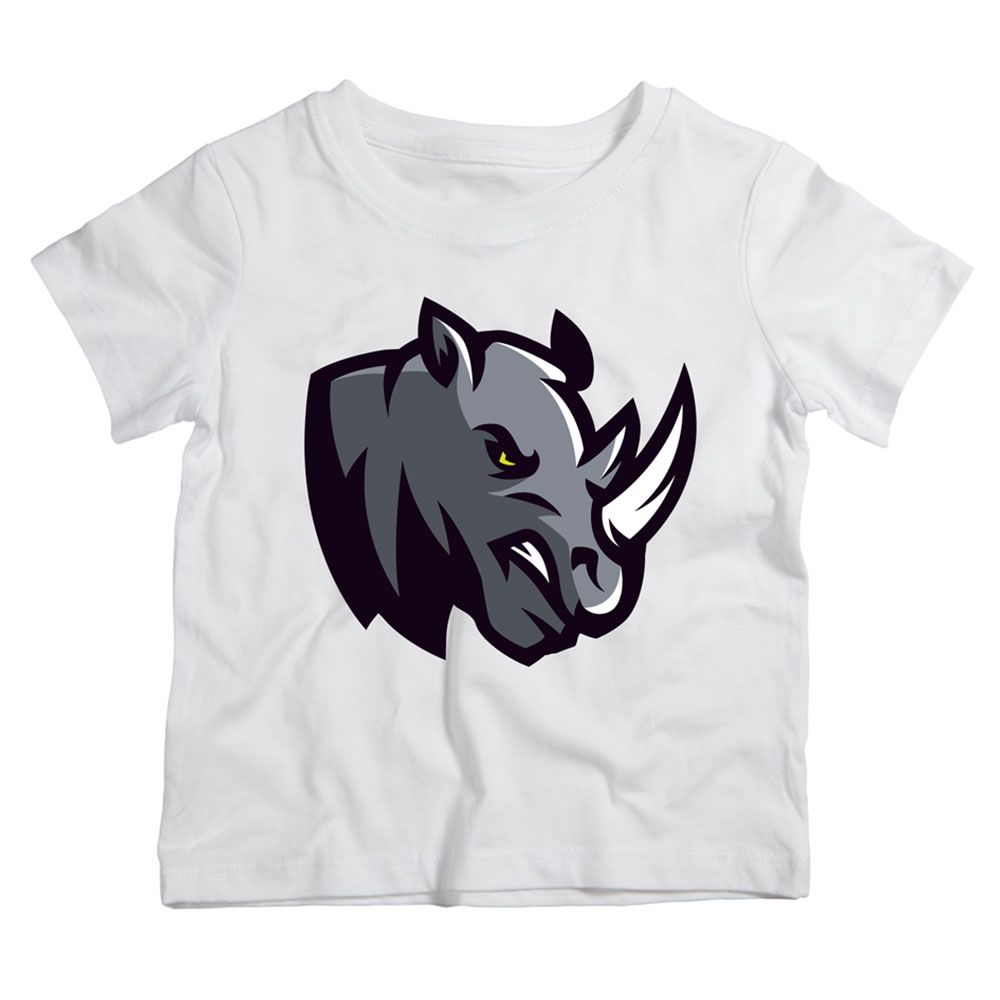 Twinkle Hands - Strong Rhino T-Shirt - White