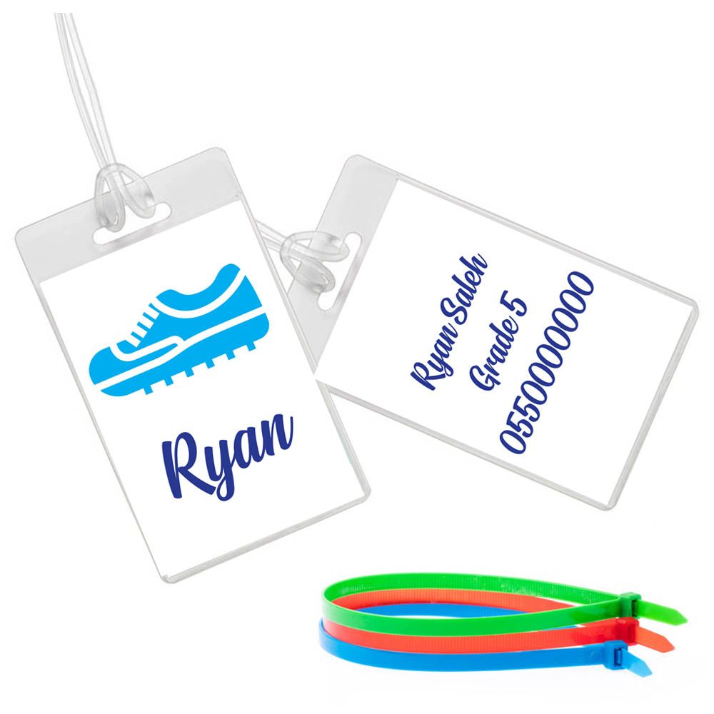 Twinkle Hands - Soccer Lover Luggage Tag