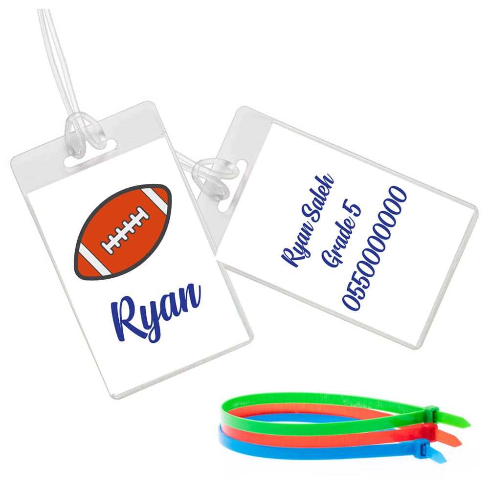 Twinkle Hands - Rugby Luggage Tag