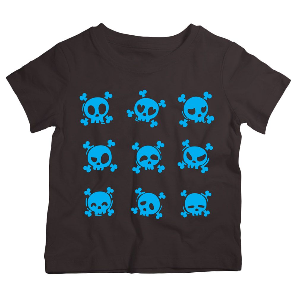 Twinkle Hands - Scary Halloween T-Shirt Brown/Blue