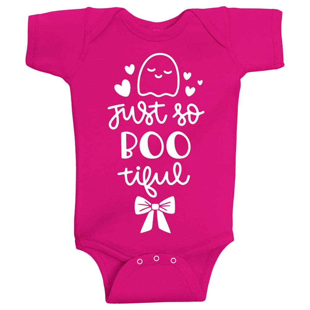 Twinkle Hands - Just So Boo Tiful Baby Onesie Pink