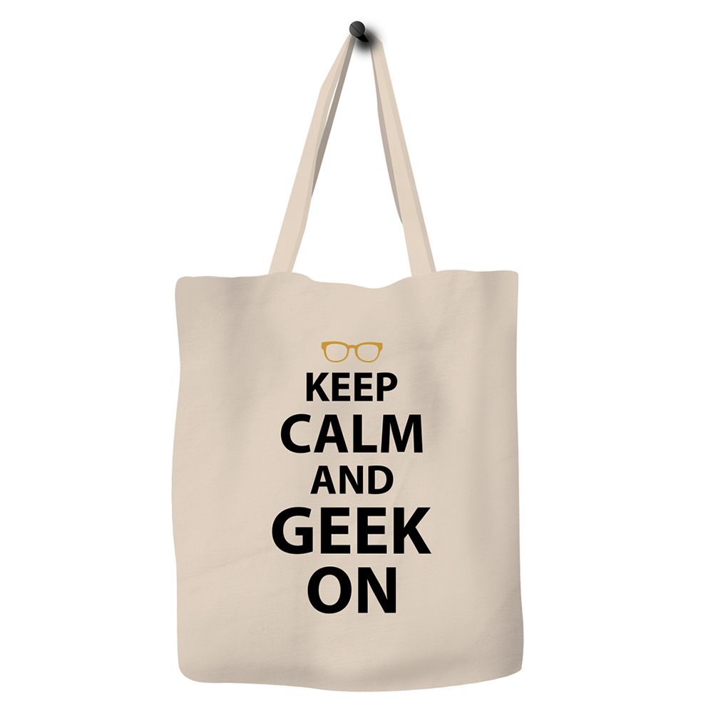 Save The Ocean - Eco Tote Bag - Keep Calm And Geek On