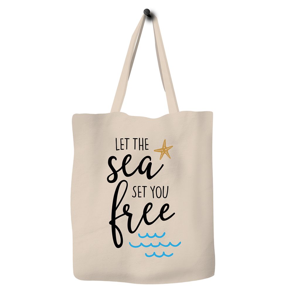 Save The Ocean - Eco Tote Bag - Let The Sea Set You Free