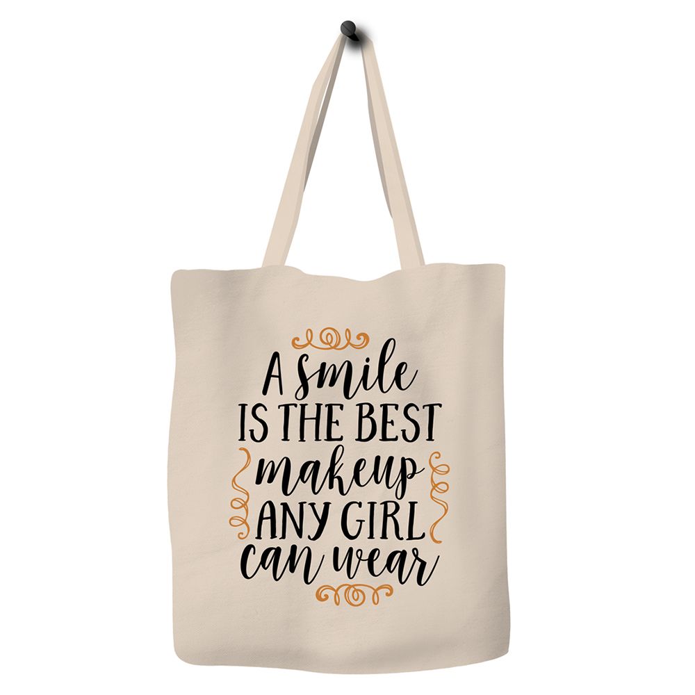 Save The Ocean - Eco Tote Bag - Smile