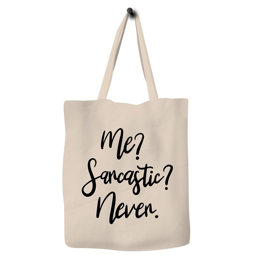 Save The Ocean - Eco Tote Bag - Me Sarcastic Never