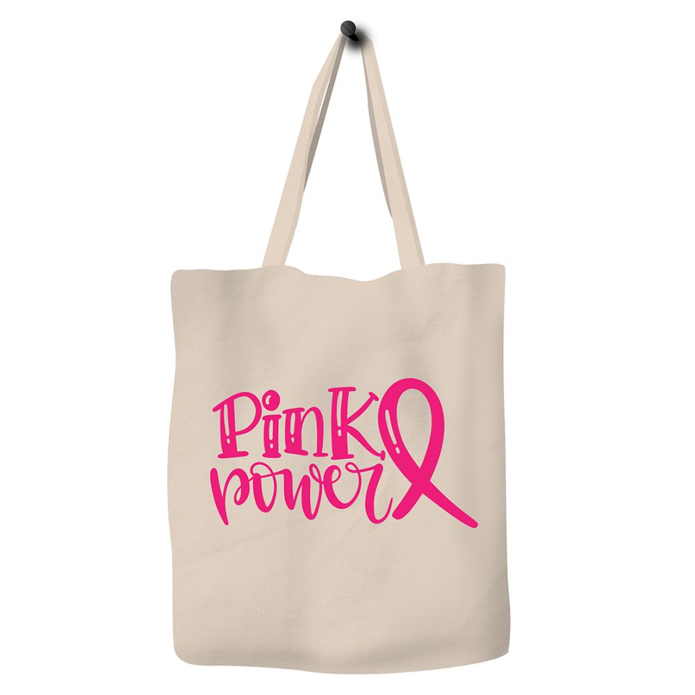 Save The Ocean - Eco Tote Bag - Pink Power