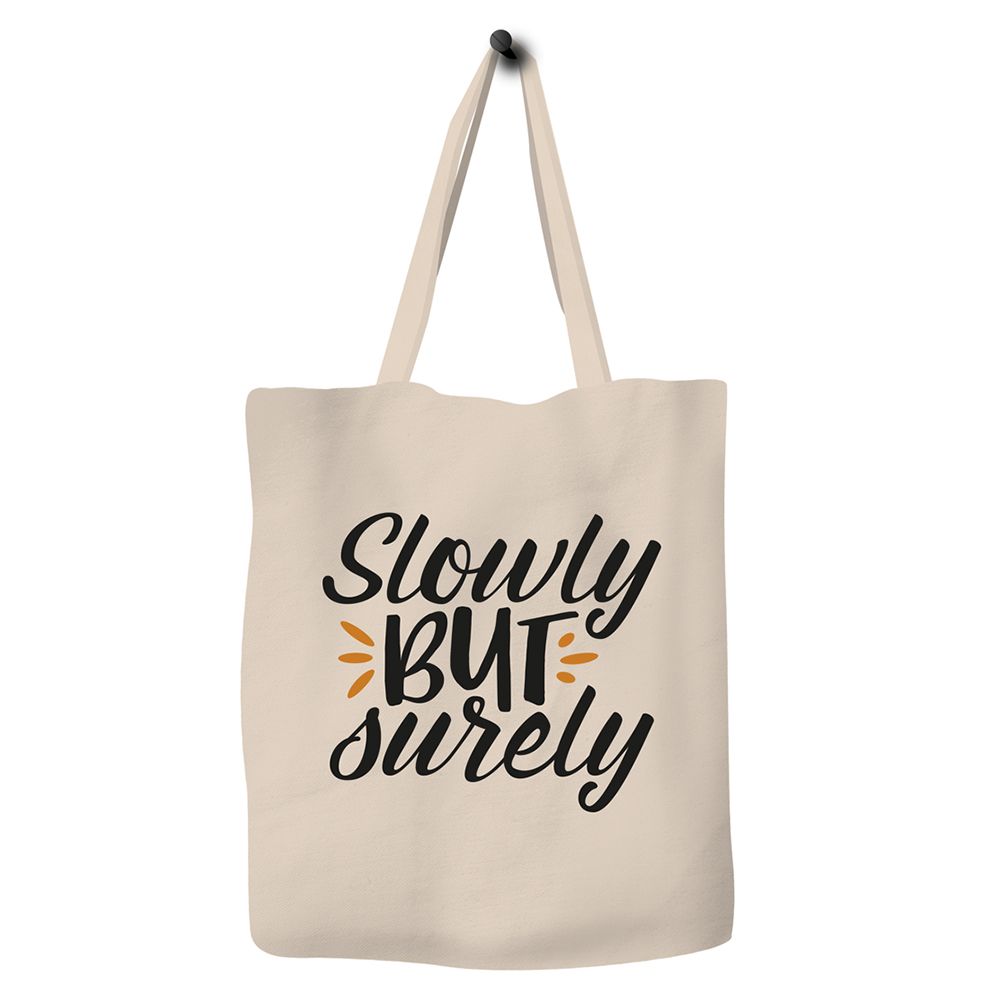 Save The Ocean - Eco Tote Bag - Slowly But Surely