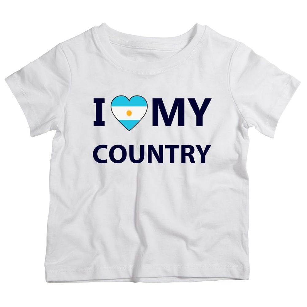 Twinkle Hands - I Love My Country Argentina T-Shirt