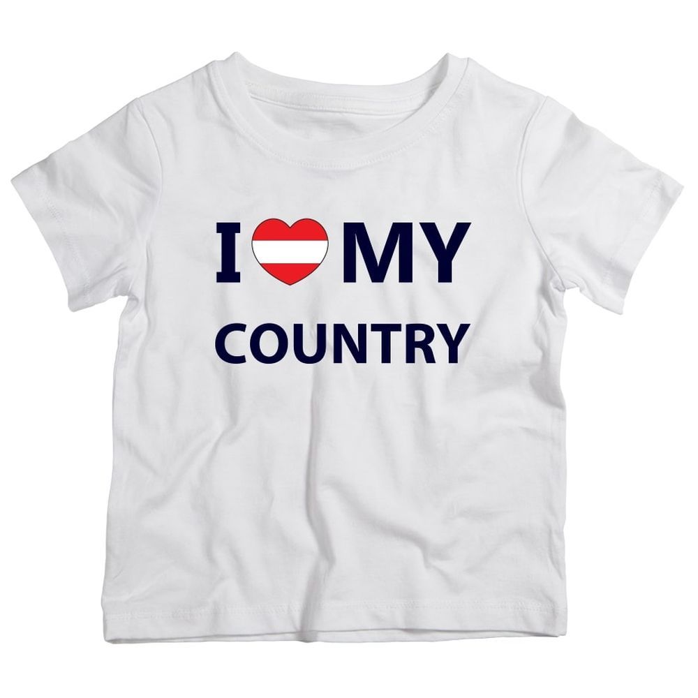 Twinkle Hands - I Love My Country Austria T-Shirt