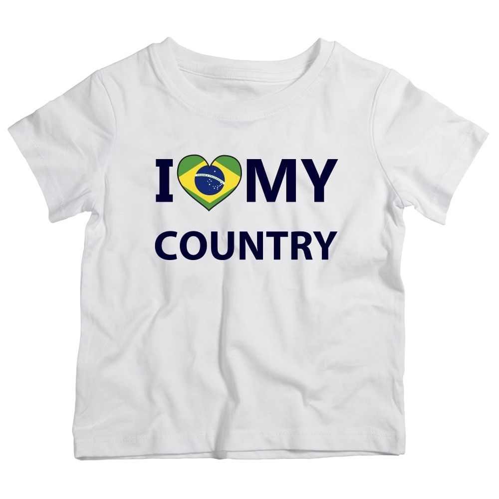 Twinkle Hands - I Love My Country Brazil T-Shirt