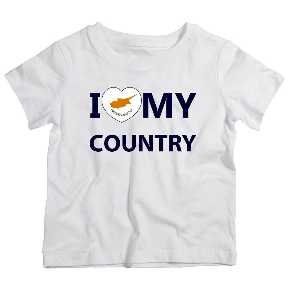 Twinkle Hands - I Love My Country Cyprus T-Shirt