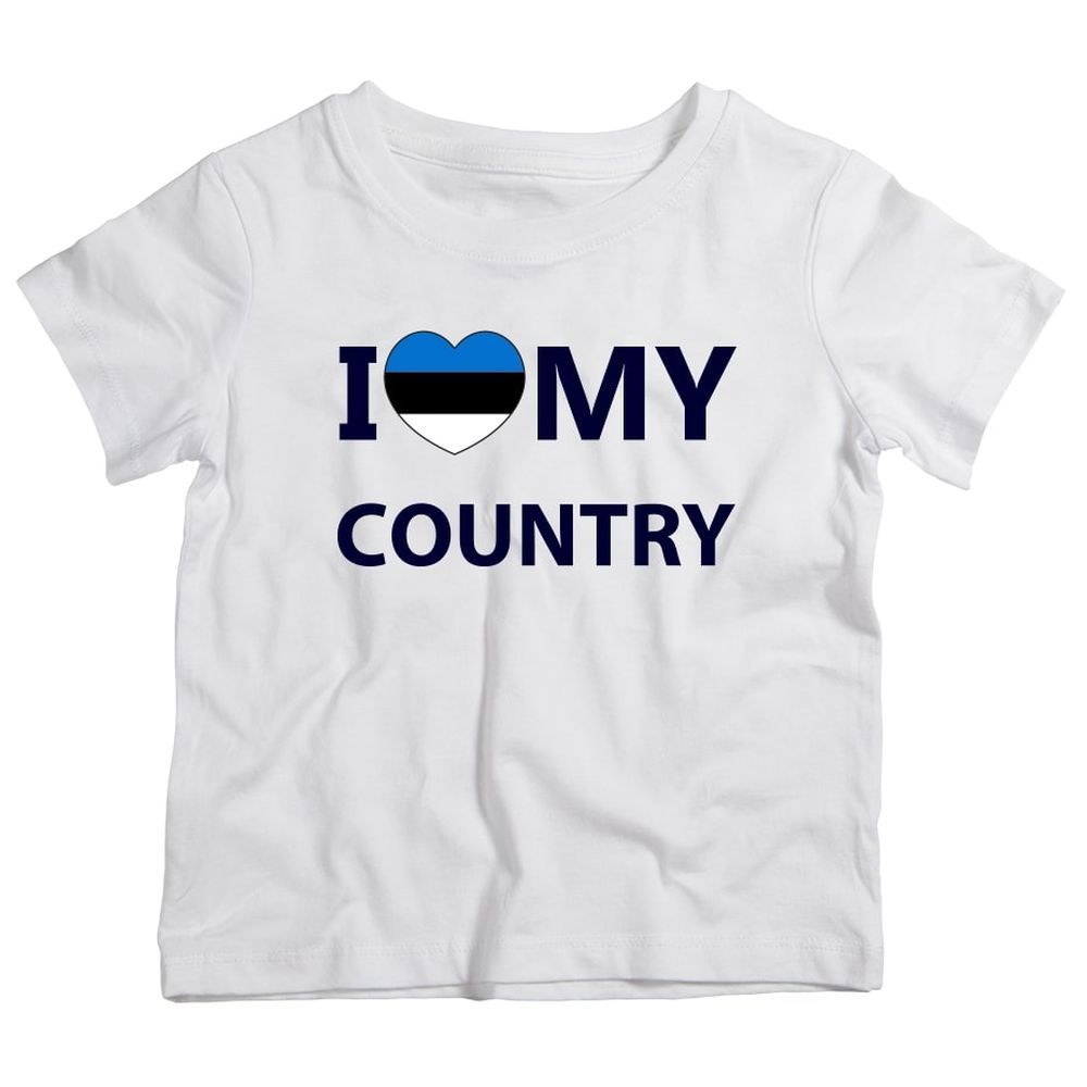 Twinkle Hands - I Love My Country Estonia T-Shirt