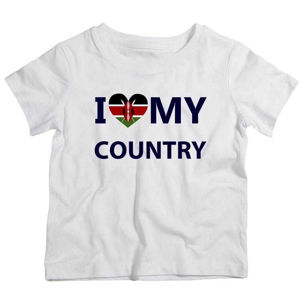 Twinkle Hands - I Love My Country Kenya T-Shirt