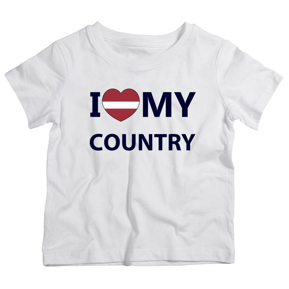 Twinkle Hands - I Love My Country Latvia T-Shirt