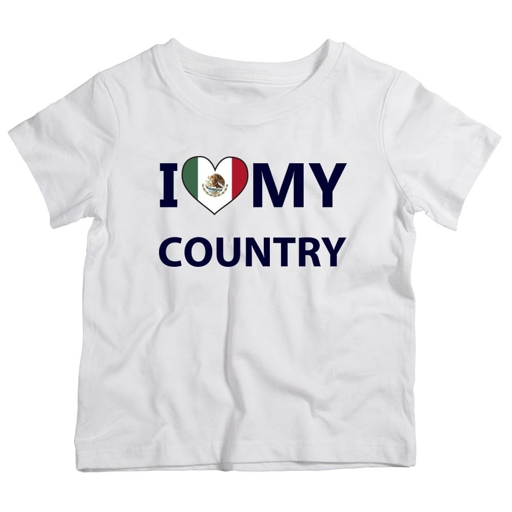 Twinkle Hands - I Love My Country Mexico T-Shirt