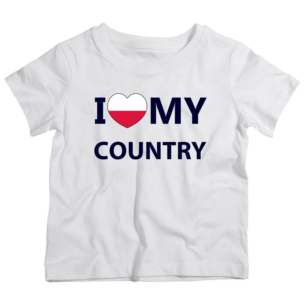 Twinkle Hands - I Love My Country Poland T-Shirt