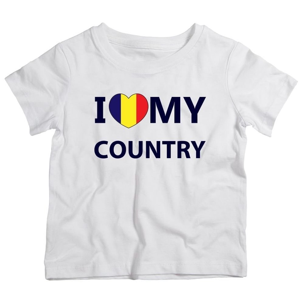 Twinkle Hands - I Love My Country Romania T-Shirt