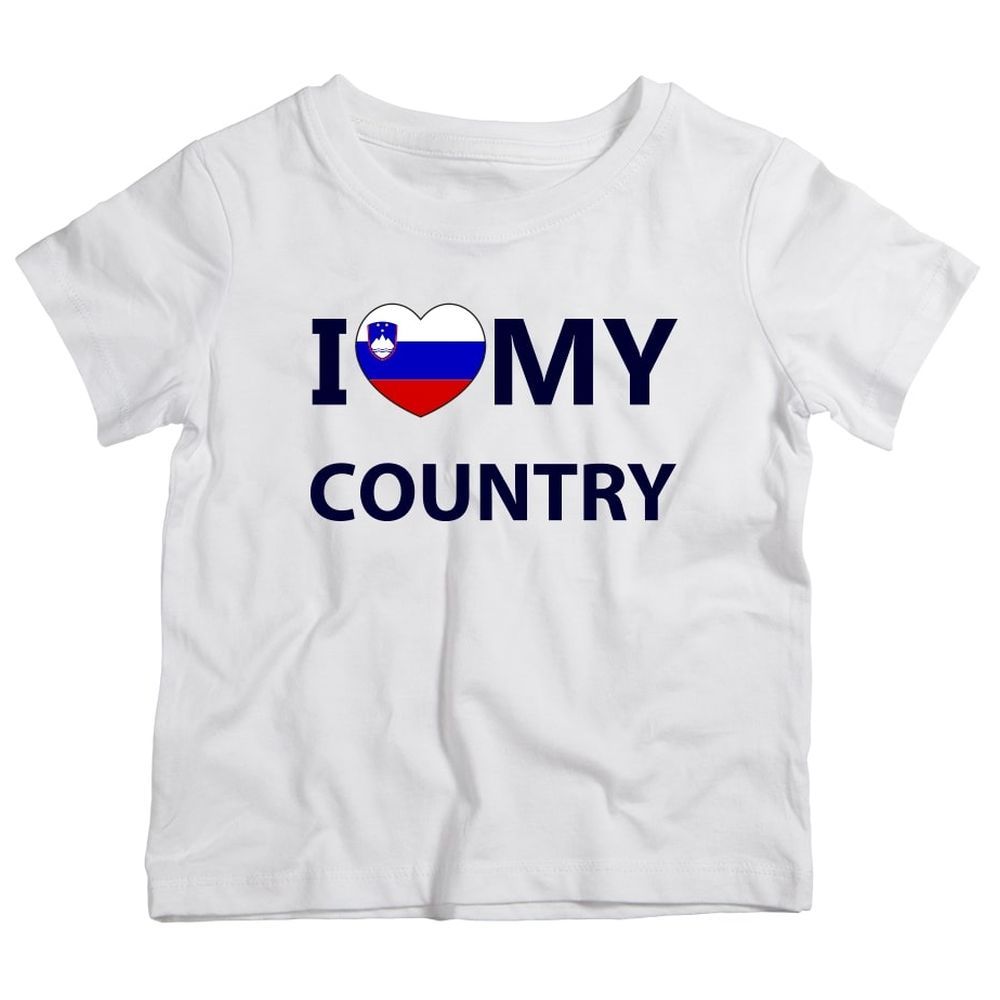 Twinkle Hands - I Love My Country Slovenia T-Shirt