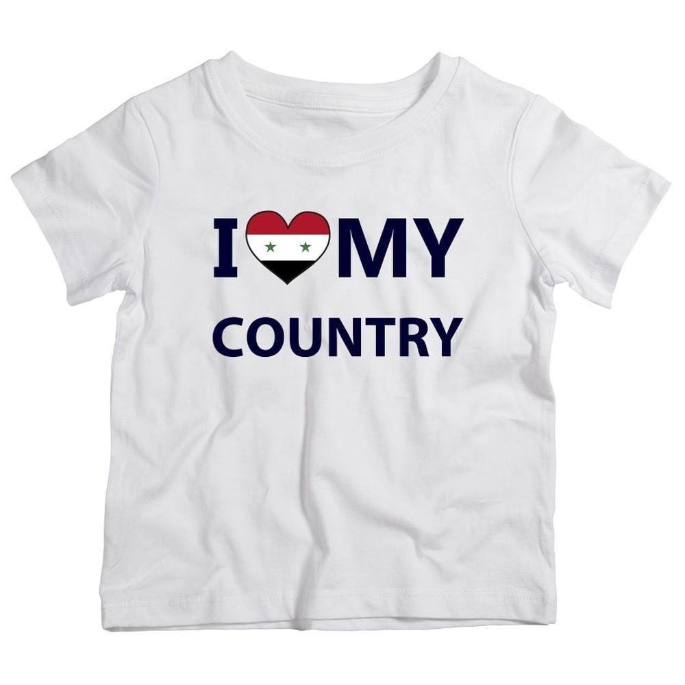 Twinkle Hands - I Love My Country Syria T-Shirt