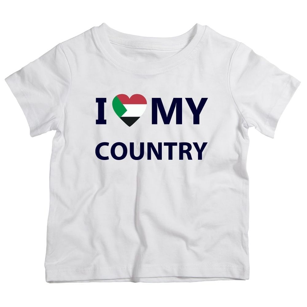 Twinkle Hands - I Love My Country Sudan T-Shirt