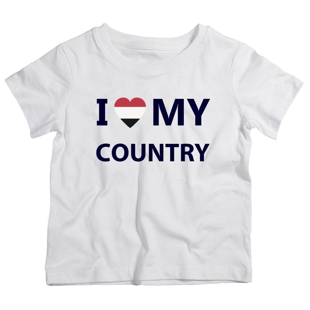 Twinkle Hands - I Love My Country Yemen T-Shirt