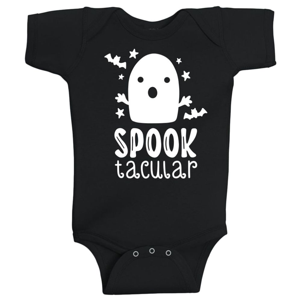 Twinkle Hands - Spook Tacular Halloween Onesie - Black