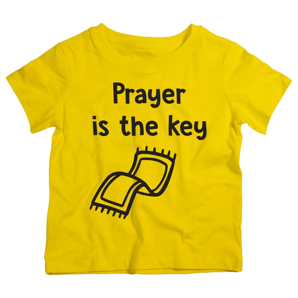 Twinkle Hands - Prayer Is The Key T-Shirt - Yellow