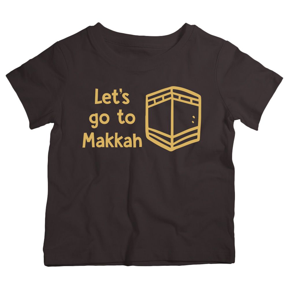 Twinkle Hands - Lets Go To Makkah T-Shirt - Black