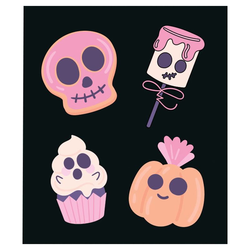 Twinkle Hands - Halloween Window Sticker - Pink