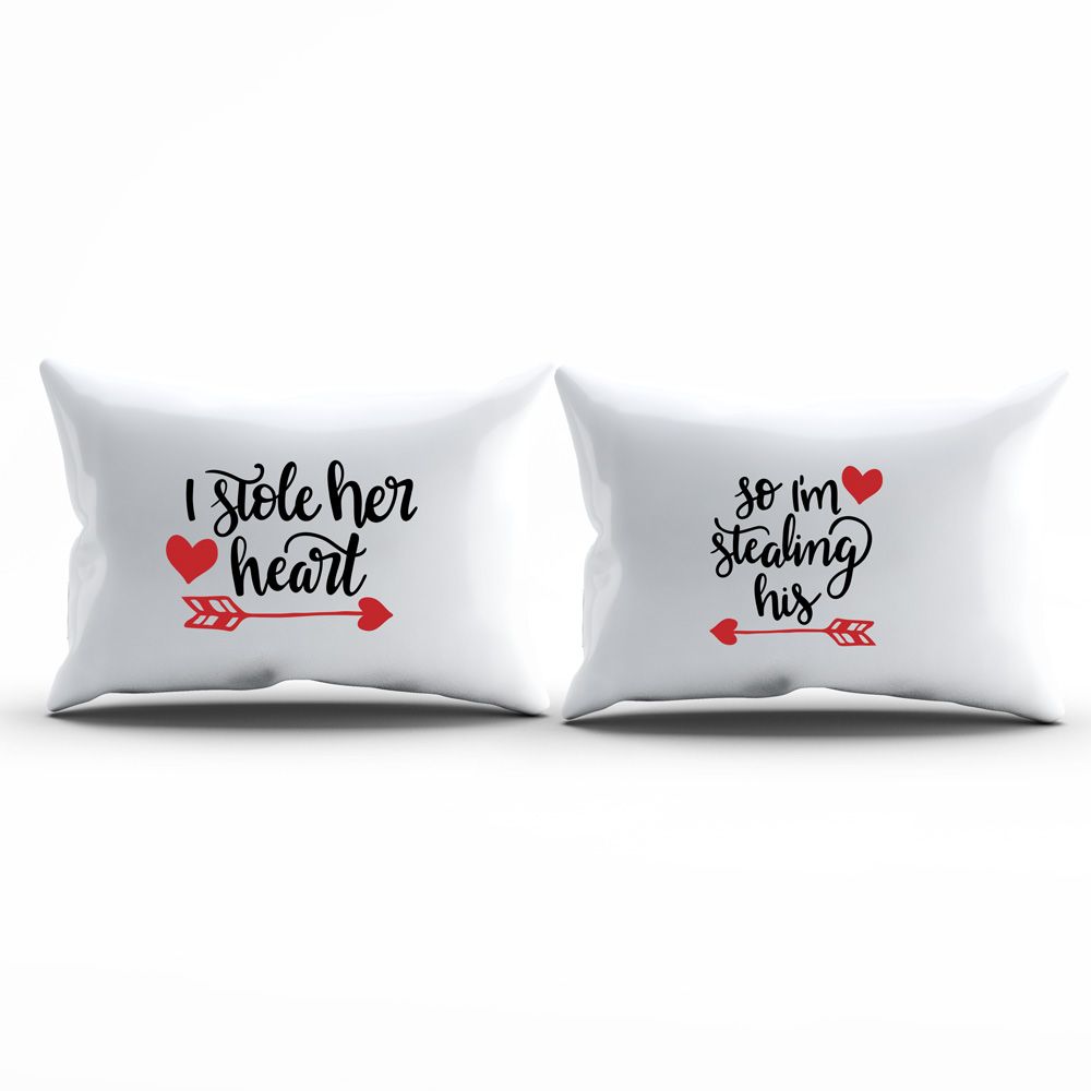 Twinkle Hands - Couple Pillowcases - I Stole Her Heart