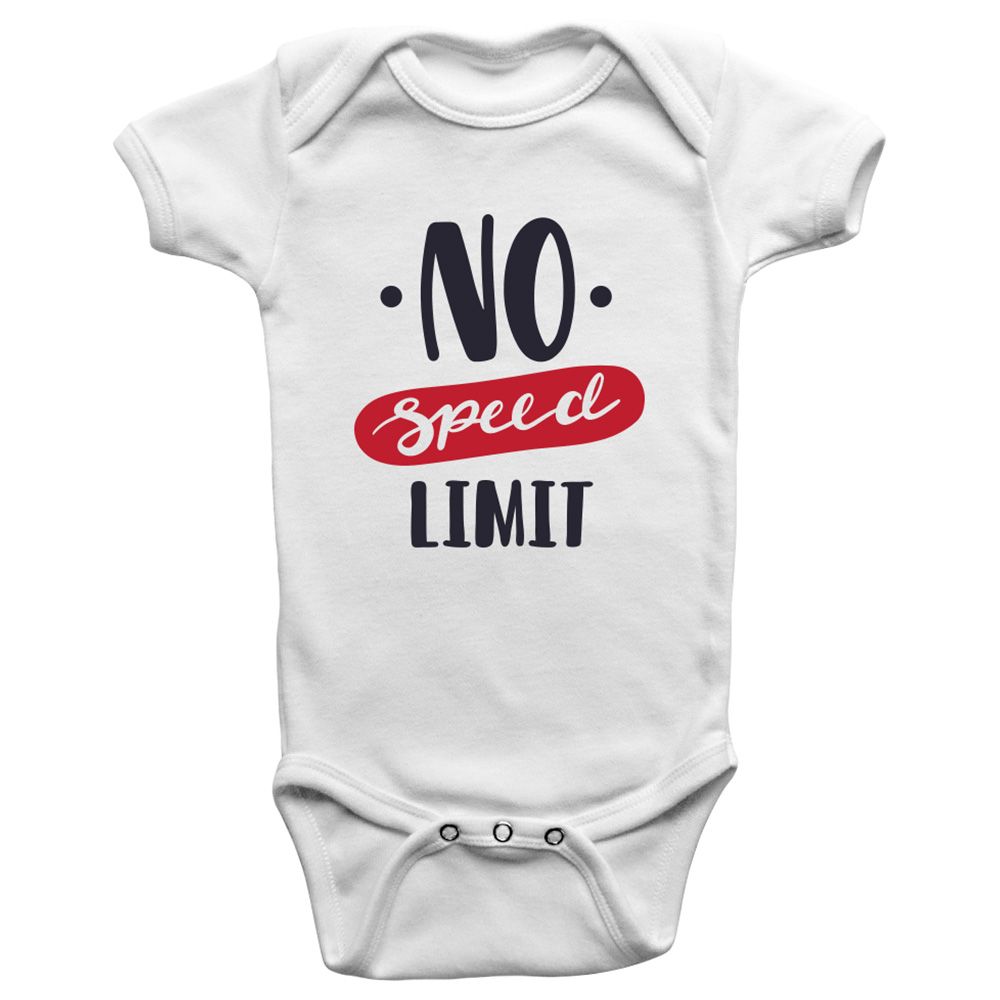 Limited Edition - No Speed Limit Onesie Bodysuit