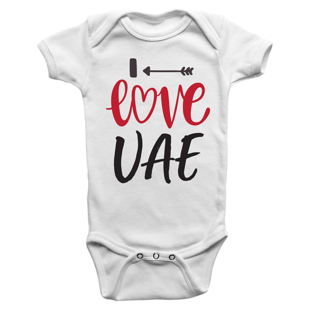 Limited Edition - I Love Uae Onesie Bodysuit