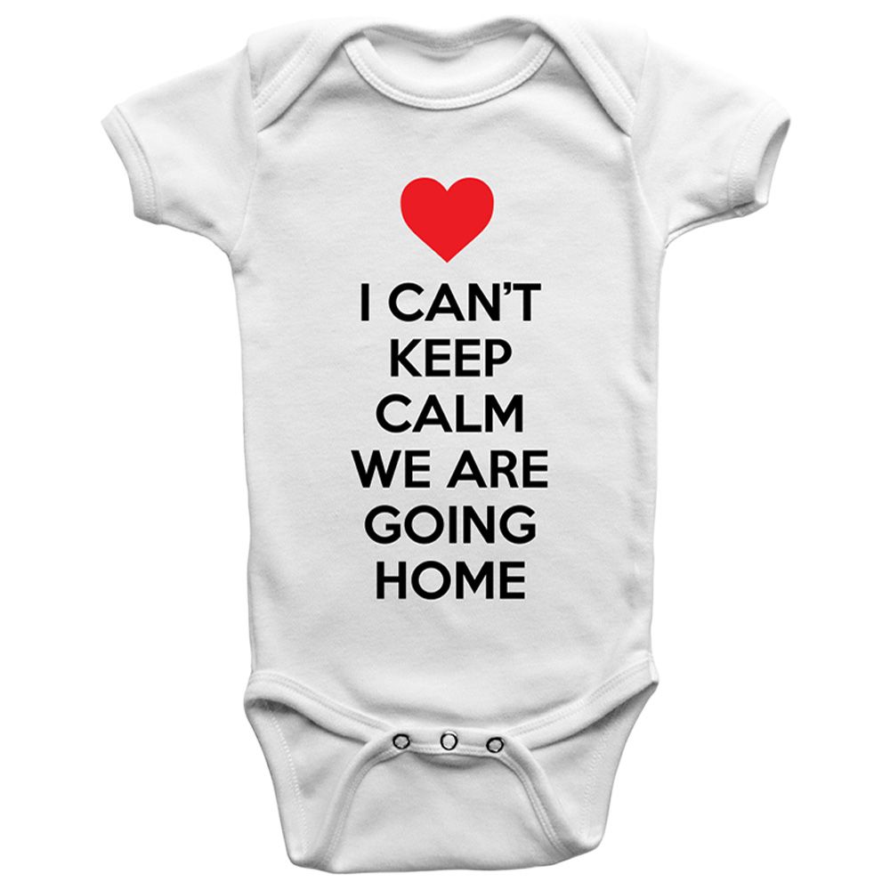 Limited Edition - I Cant Keep Calm We Are Going Home Onesie